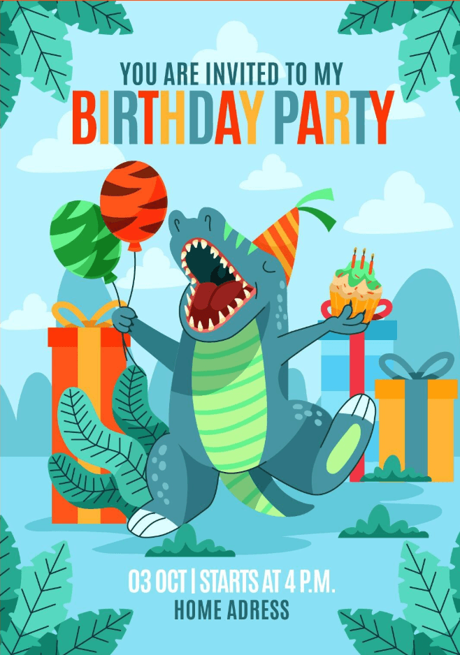 Dinosaur party theme