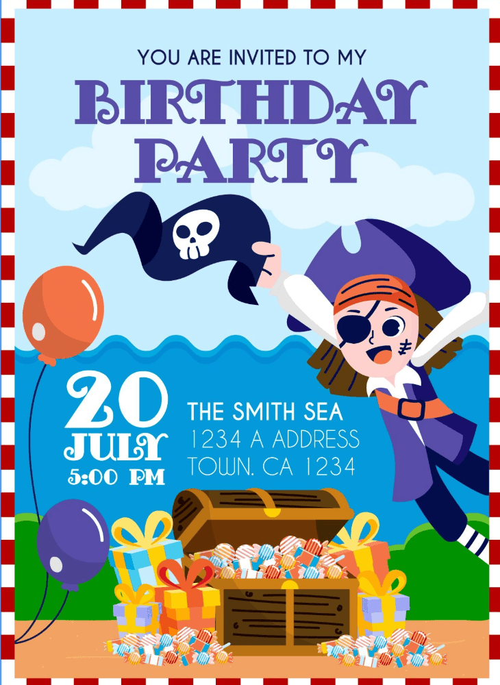 Pirate party theme